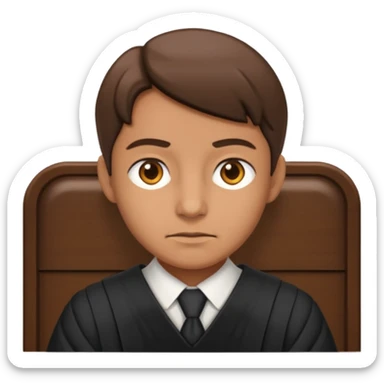 courtroom juror sticker