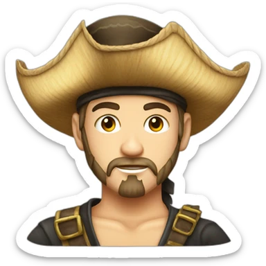 Drapeau Pirate Straw Hat Pirates Portrait sticker