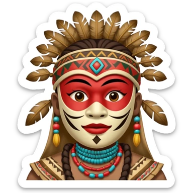 witch doctor sticker