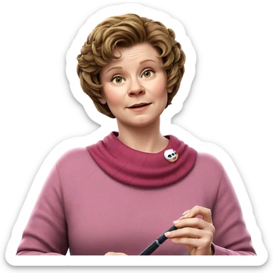 realistic portrait of a girl sticker