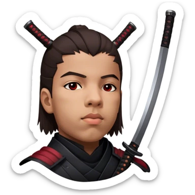 Shadow Samurai sticker