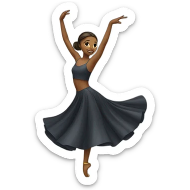 Danseuse poll dance sticker