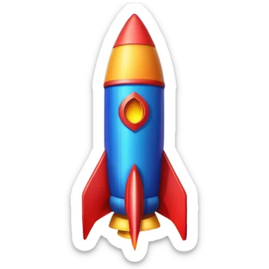 diwali rocket sticker
