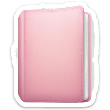 Light pink Kindle reading sticker