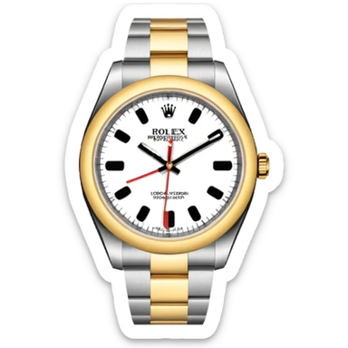 rolex watch sticker