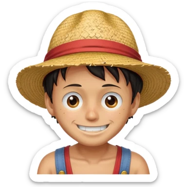 Luffy sticker