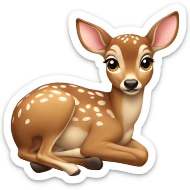 fawn sticker