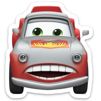 rayo mcqueen sticker