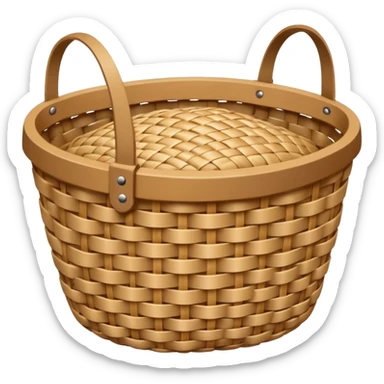 empty grain basket  sticker