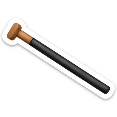 black licorice sticker