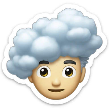 Cloud final fantasy 7 sticker