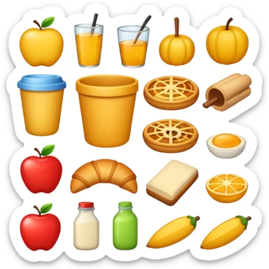 bakrey items sticker