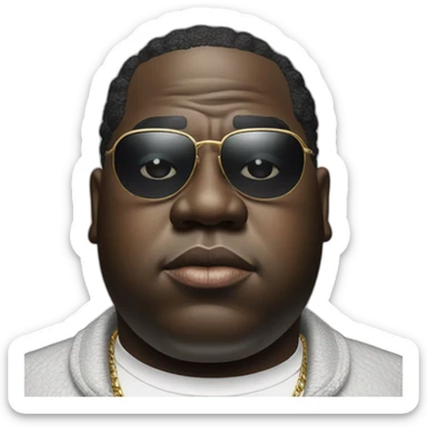 Notorious BIG sticker