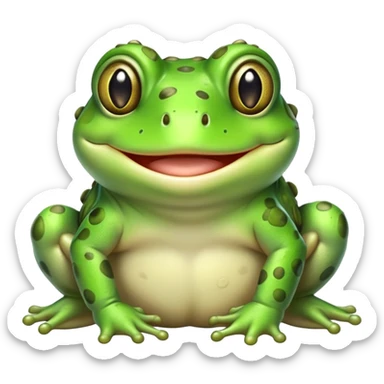 Toad emoji sticker