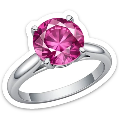 This emoji needs to be a bink engagemwnt ring. So 💍 but with a pink stone sticker