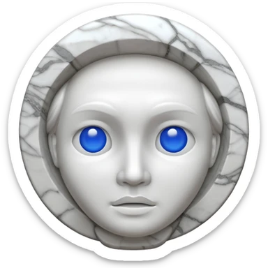 unfinished sculpture sticker