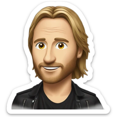David guetta dj  sticker