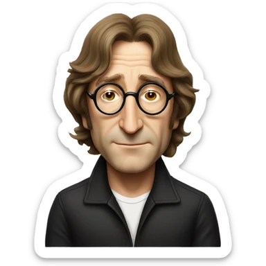 john lennon sticker