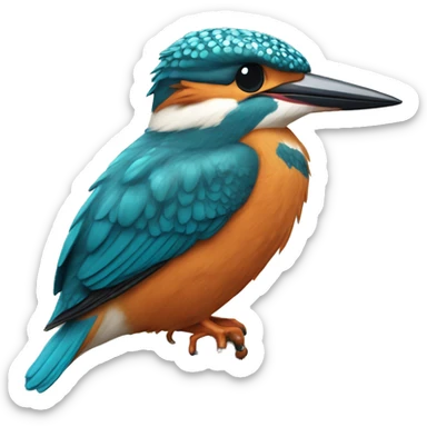 kingfisher sticker