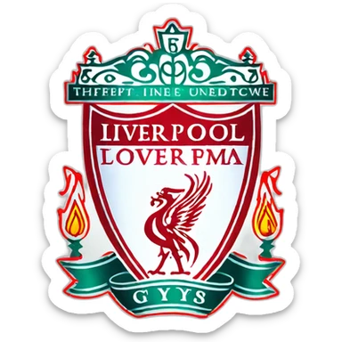 Logo liverpool sticker