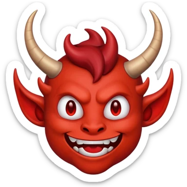 I need a devil living in sin emoji sticker