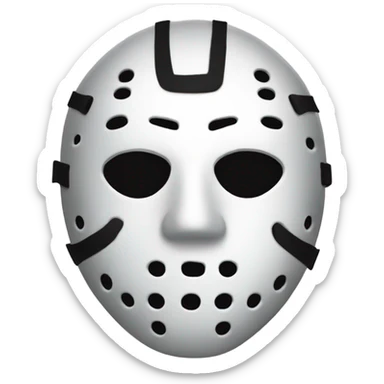 jason mask emoji sticker