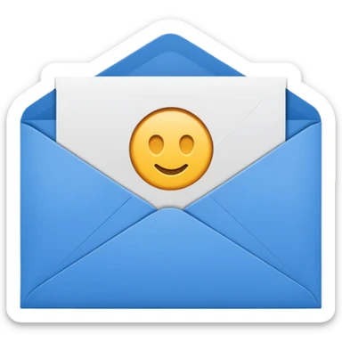 envelope with the word RCH on it to use in a business setting sticker