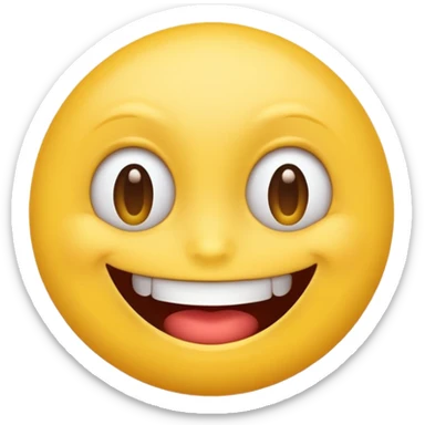 Freaky emoji sticker