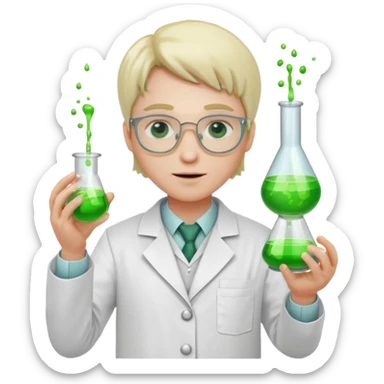 Quantum chemist sticker