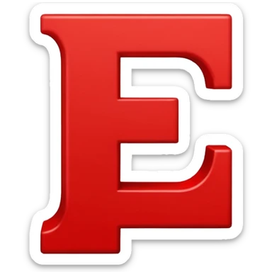 The letter: L alone  sticker