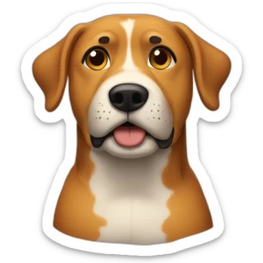 The this is fine dog sticker