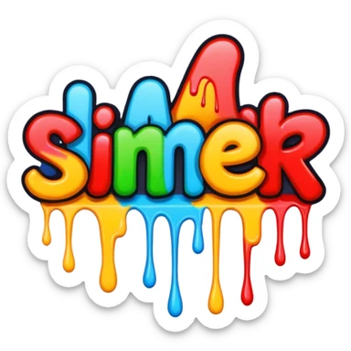Animated Word Sinner sticker