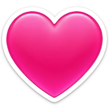 love heart neon cyberpunk sticker