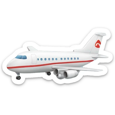 Airplane sticker