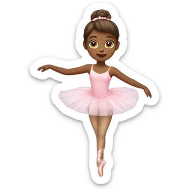 Ballerina sticker