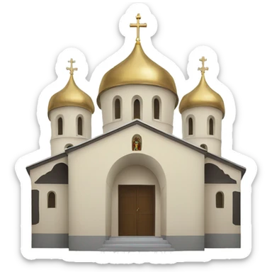 Orthodox church sticker
