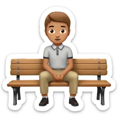 Sigma boy in the park sticker