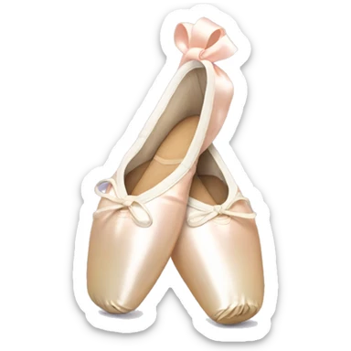 pointe shoes sticker