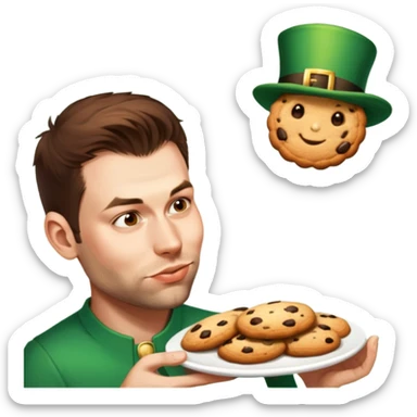 Irish Cookie sticker