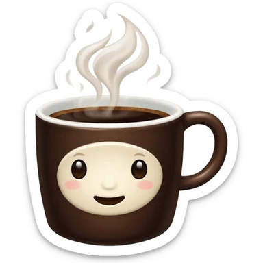 Americano coffee  sticker