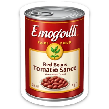 fagioli in scatola sticker