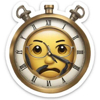 chronometer with a cape sticker