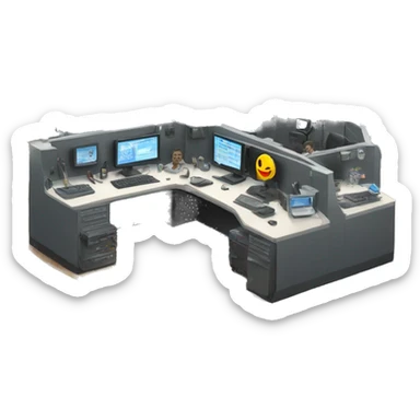 Command center sticker