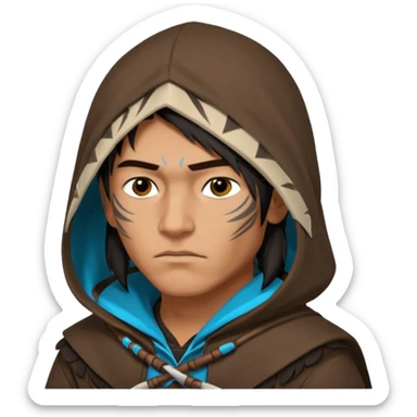 Assassin Conner from assassin's creed 3 sticker