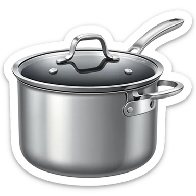 Saucepan sticker