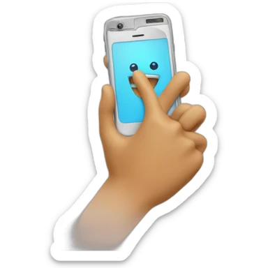 hang loose phone sticker