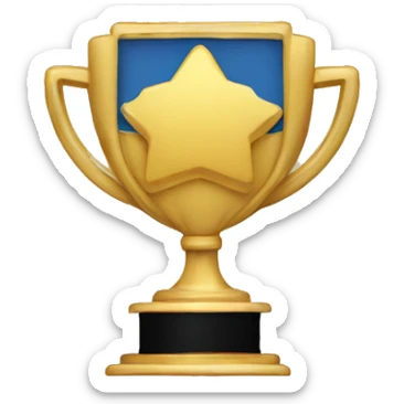 Award in the form of a badge sticker