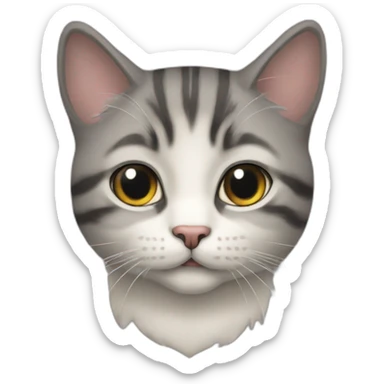 Gatto aquilone sticker