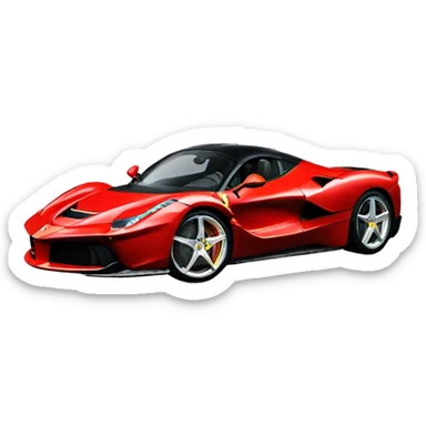 ferrari la ferrari sticker