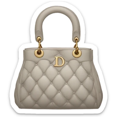 dior bag sticker